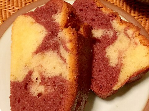 ふんわり★紫芋のパウンドケーキ